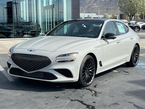 Vatna Gray 2026 Genesis G70 3.3T Prestige Graphite