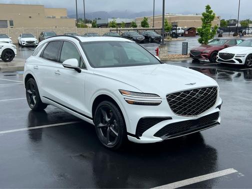 Alta White 2026 Genesis GV70 3.5T Sport Prestige