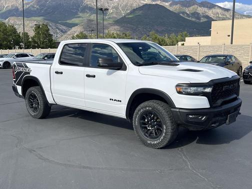 Bright White Clearcoat 2025 RAM 1500 Rebel