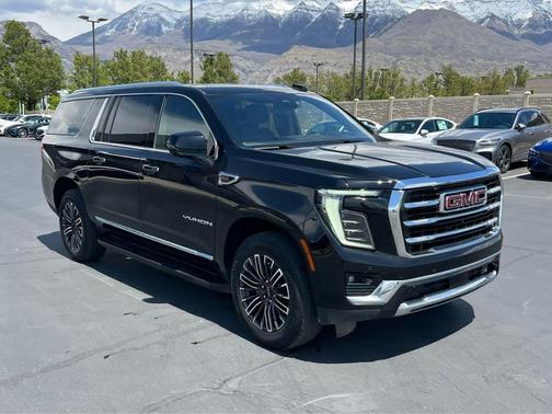 Onyx Black 2025 GMC Yukon XL Elevation 4WD