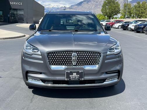 Asher Gray Metallic Clearcoat 2022 Lincoln Aviator Reserve AWD