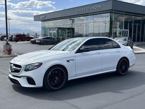 Polar White 2018 Mercedes-Benz AMG E 63 S 4MATIC