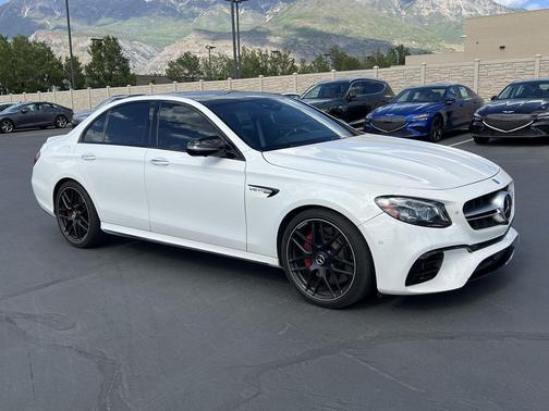 Polar White 2018 Mercedes-Benz AMG E 63 S 4MATIC