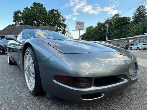 Medium Spiral Gray Metallic 2004 Chevrolet Corvette Base