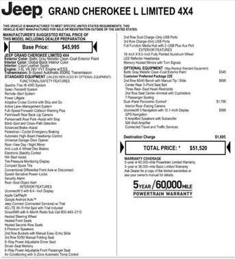 2021 Jeep Grand Cherokee L Limited