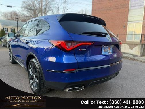 Apex Blue Pearl 2022 Acura MDX A-Spec Package