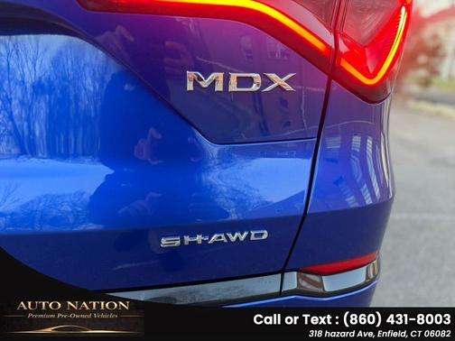 Apex Blue Pearl 2022 Acura MDX A-Spec Package