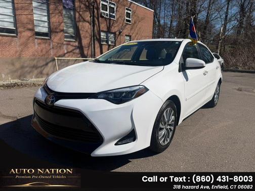 White 2017 Toyota Corolla XLE
