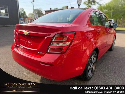 Red Hot 2017 Chevrolet Sonic Premier