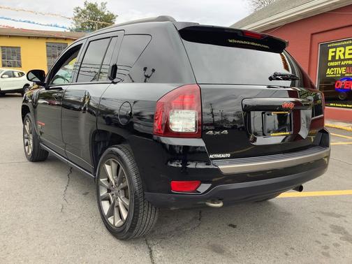 Black Clearcoat 2017 Jeep Compass 75th Anniversary Edition 4x4
