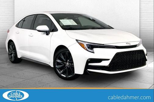 Wind Chill Pearl 2025 Toyota Corolla SE