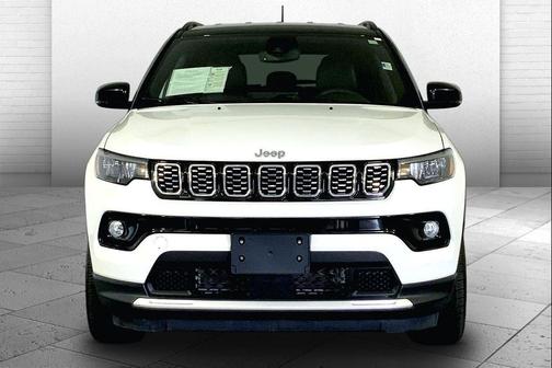 Bright White Clearcoat 2025 Jeep Compass Limited