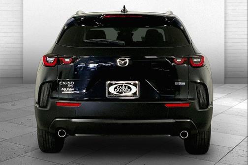 Jet Black Mica 2025 Mazda CX-50 Hybrid Premium Plus Package
