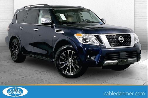 Hermosa Blue Pearl 2019 Nissan Armada Platinum