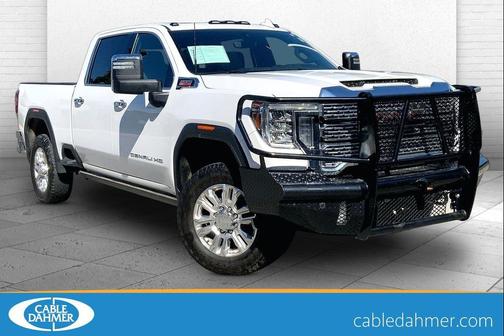 White Frost Tricoat 2022 GMC Sierra 2500 Denali