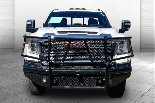 White Frost Tricoat 2022 GMC Sierra 2500 Denali