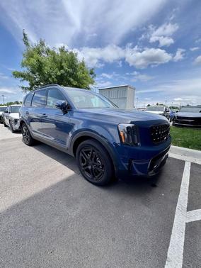 Midnight Lake Blue 2025 Kia Telluride SX Prestige X-Line
