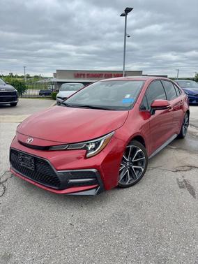 Barcelona Red Metallic 2020 Toyota Corolla SE