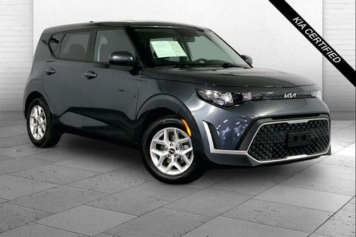 Gravity Gray 2025 Kia Soul LX