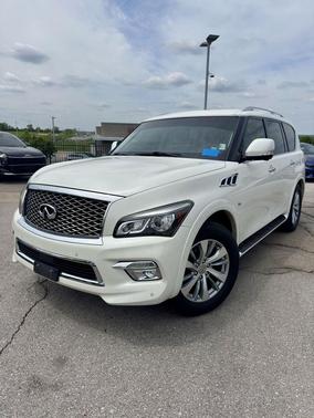 Majestic White 2016 INFINITI QX80 Limited