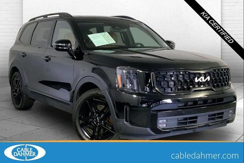 Ebony Black 2024 Kia Telluride SX X-Line