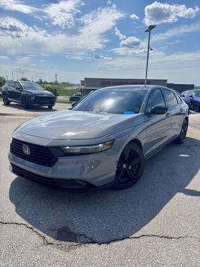 Urban Gray Pearl 2023 Honda Accord Hybrid Sport-L
