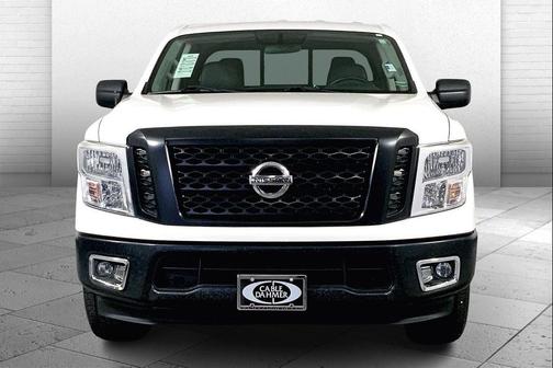Glacier White 2018 Nissan Titan S