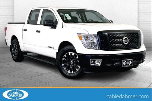Glacier White 2018 Nissan Titan S