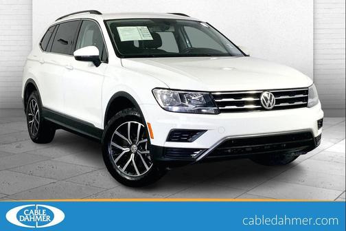 Pure White 2021 Volkswagen Tiguan 2.0T SE 4MOTION