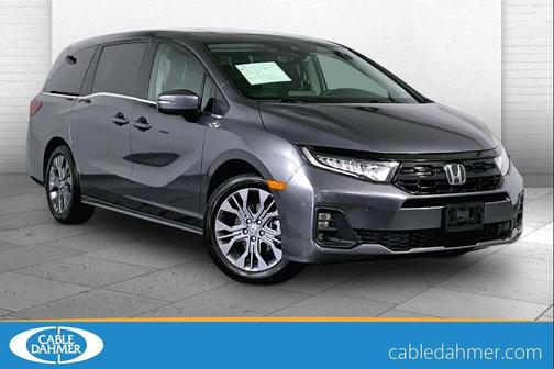 Modern Steel Metallic 2025 Honda Odyssey Touring