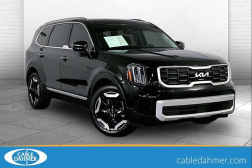 Ebony Black 2025 Kia Telluride S
