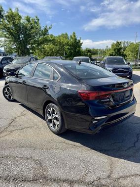 Aurora Black 2021 Kia Forte LXS