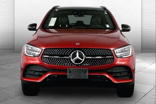 designo Cardinal Red Metallic 2021 Mercedes-Benz GLC 300 4MATIC