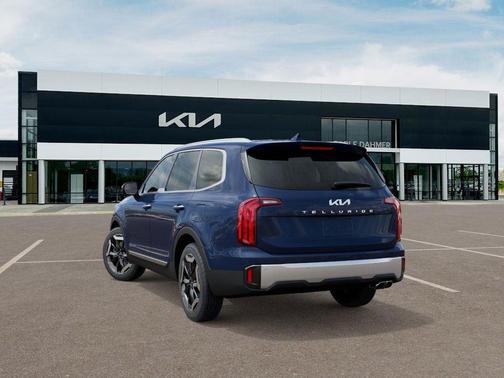 Midnight Lake Blue 2025 Kia Telluride S