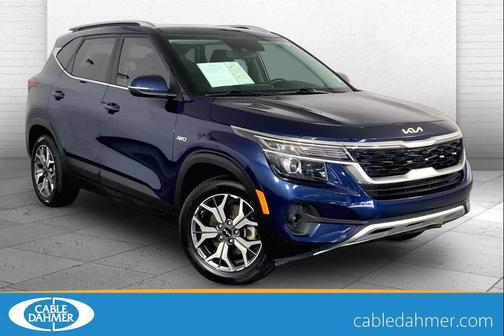 Dark Ocean Blue 2023 Kia Seltos EX