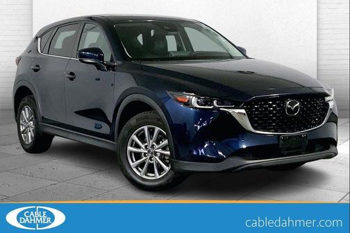 Deep Crystal Blue Mica 2022 Mazda CX-5 2.5 S Preferred Package