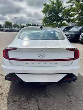 Quartz White 2021 Hyundai SONATA Limited