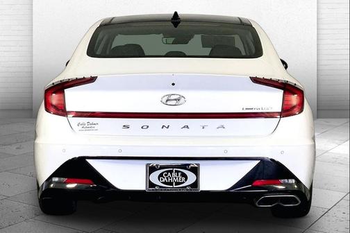 Quartz White 2021 Hyundai SONATA Limited