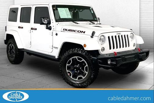 Bright White Clearcoat 2016 Jeep Wrangler Unlimited Rubicon