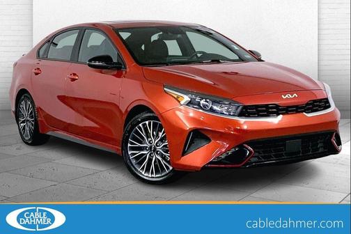 Fire Orange 2023 Kia Forte GT-Line