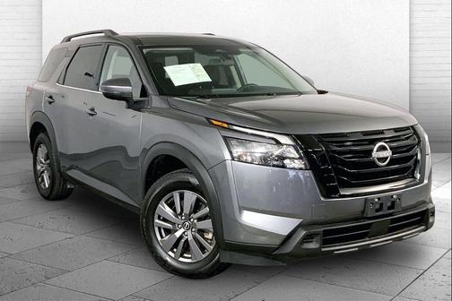 Gun Metallic 2025 Nissan Pathfinder SV 4WD