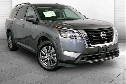 Gun Metallic 2025 Nissan Pathfinder SV 4WD