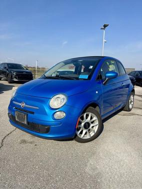 Laser Blu (Bright Metallic Blue) 2017 FIAT 500 Pop