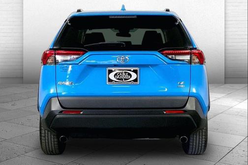 Blue Flame 2020 Toyota RAV4 LE