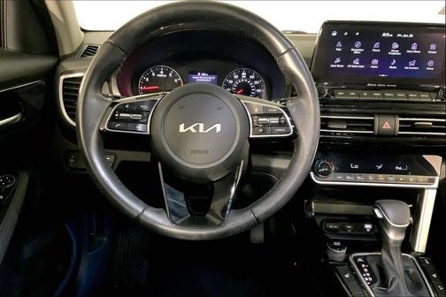 Cherry Black 2023 Kia Seltos EX