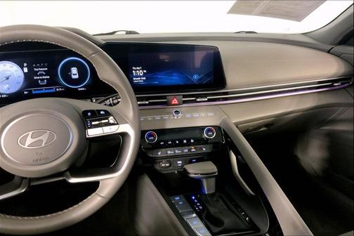 Serenity White 2025 Hyundai ELANTRA SEL
