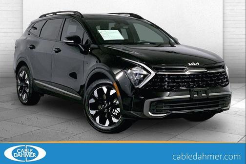 Ebony Black 2023 Kia Sportage X-Line