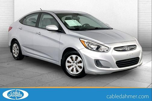Ironman Silver Metallic 2017 Hyundai Accent SE