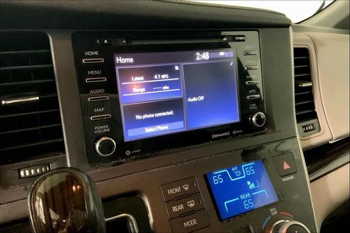 Midnight Black Metallic 2020 Toyota Sienna XLE