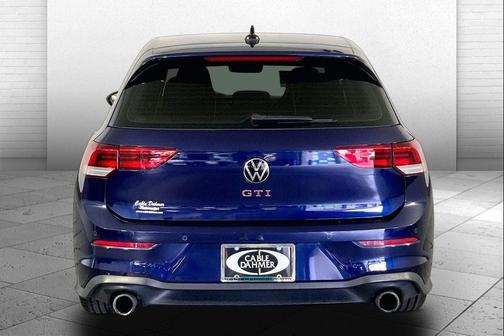 Atlantic Blue Metallic 2022 Volkswagen Golf GTI 2.0T SE DSG